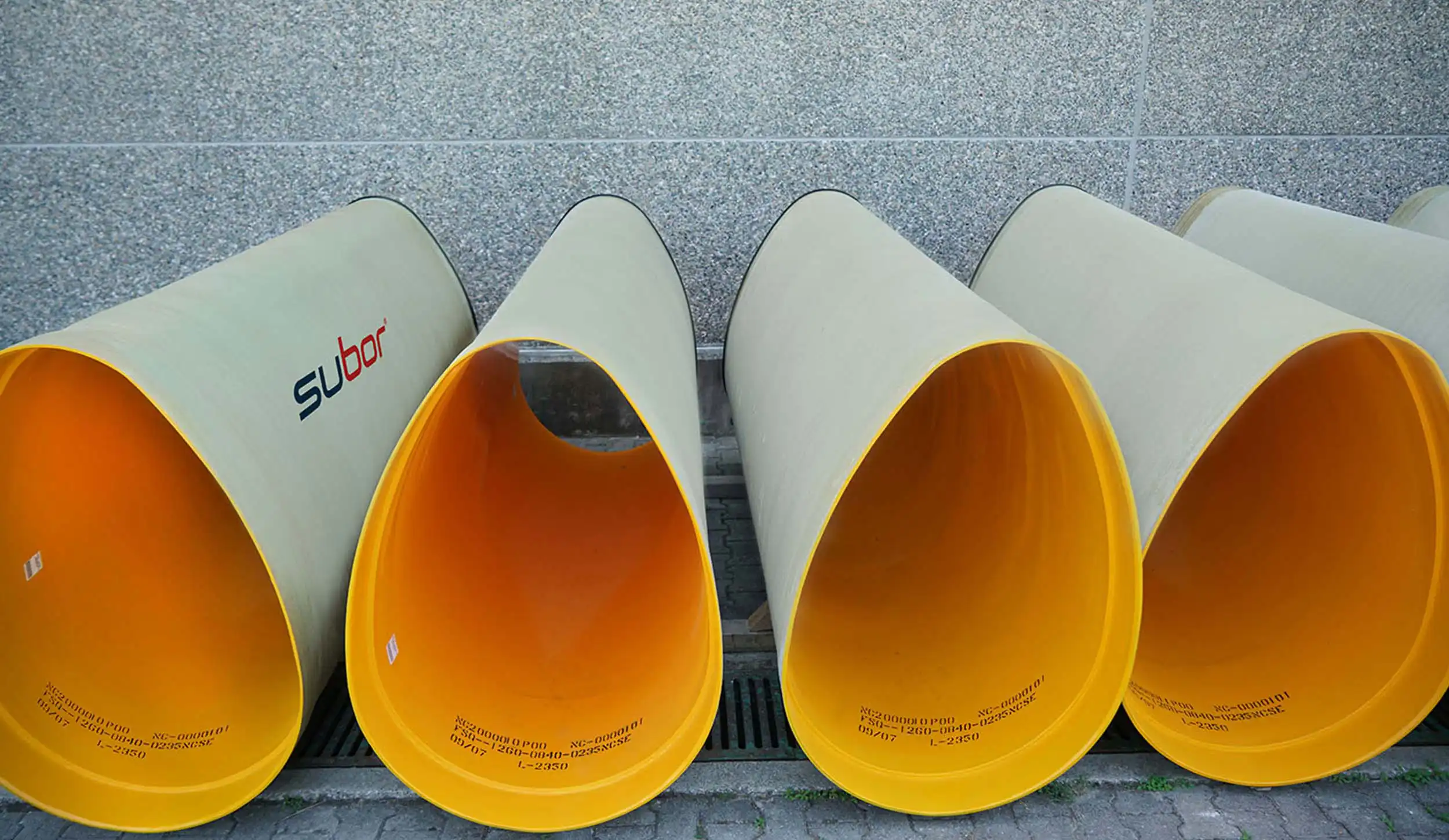 Subor Non-Circular (NC) GRP Pipe Technology